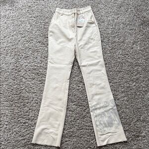 Meshki Cream Boot Cut Pants